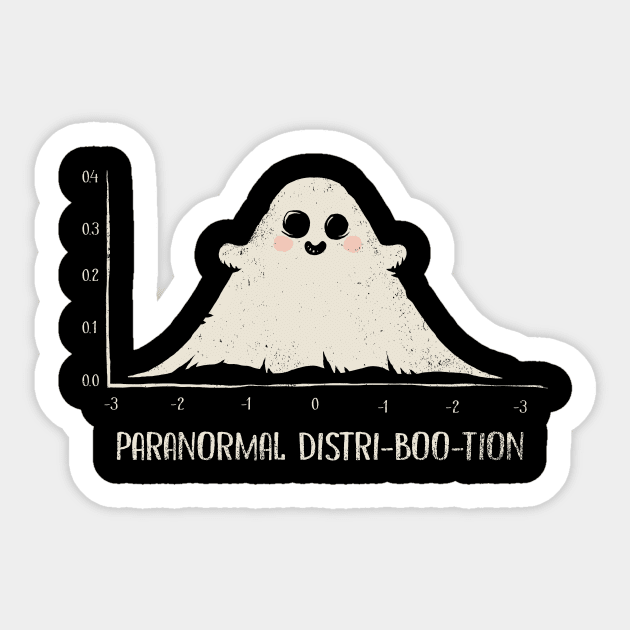 Paranormal Distri-boo-tion Sticker by kg07_shirts